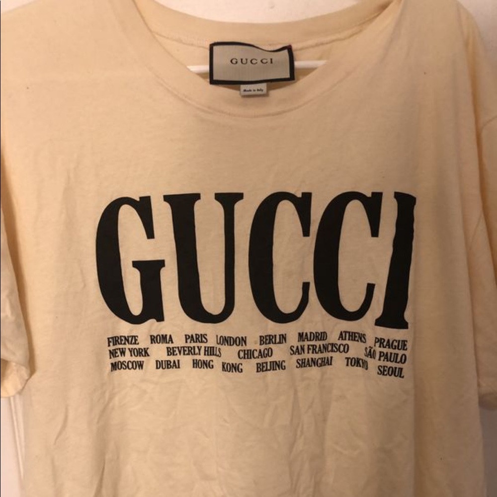 Gucci Cities Tee T-Shirt